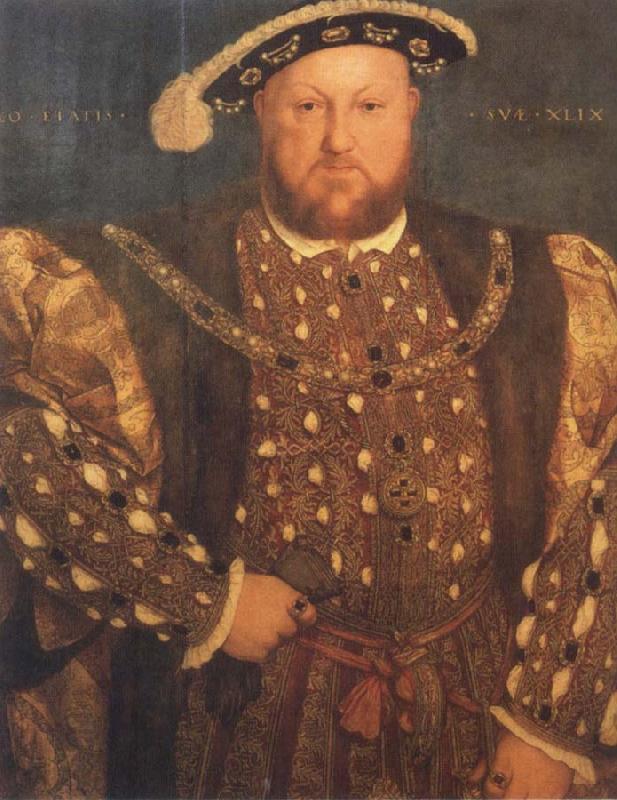 Hans holbein the younger Portrait of Henry Viii oil painting picture